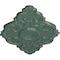 Ekena Millwork Piedmont Ceiling Medallion, Hand-Painted Cloud Burst, 37"W x 26"H x 1 3/8"P CM37X26PECBF - alternate 4